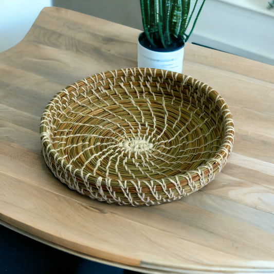 SOE Pine-needle Tray: Handwoven by SHG