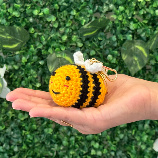 SOE Baby Honeybee Bagcharms: Crochet Keyring