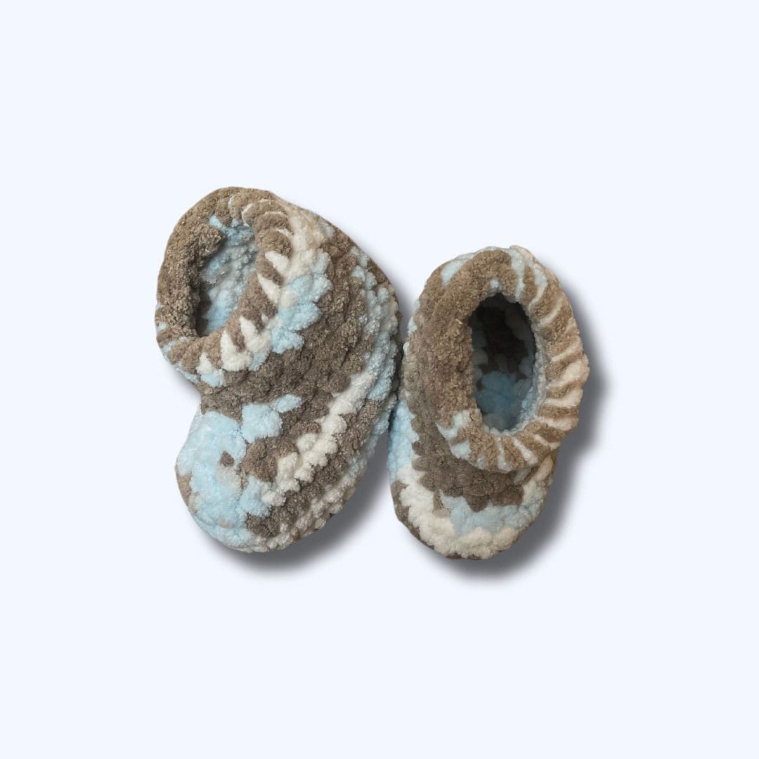 SOE Crochet Baby Booties BG 1